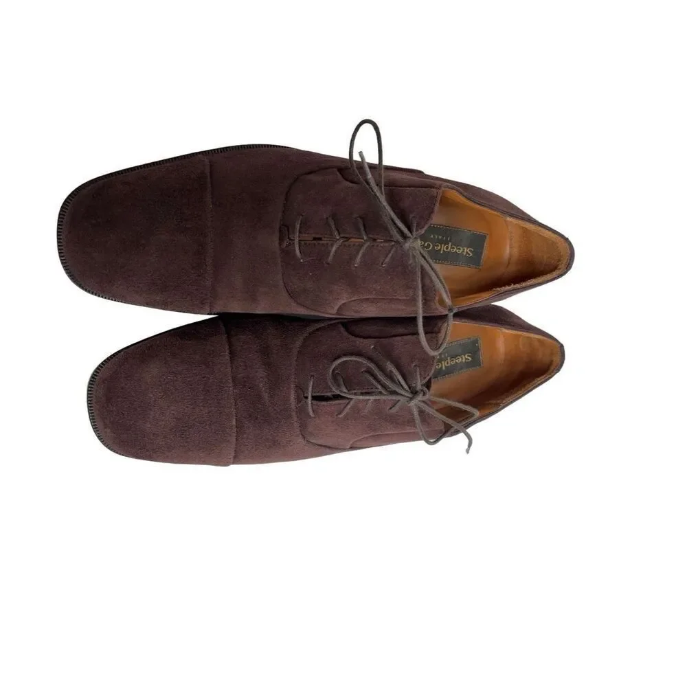 Steeple Gate suede shoes made in Italy size 9D